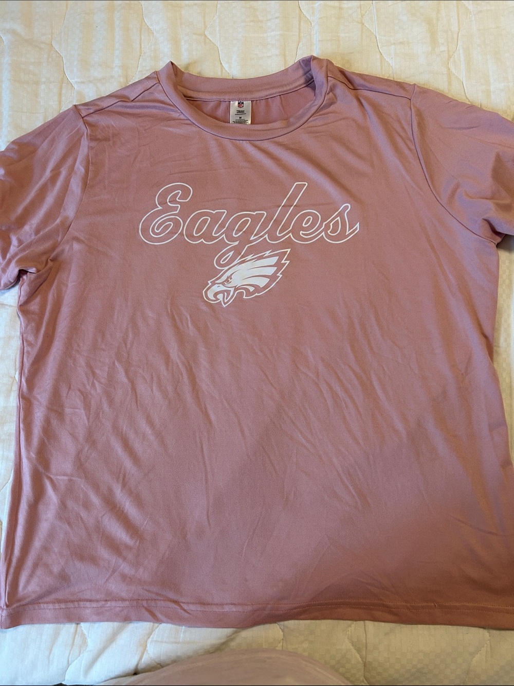 Philadelphia Eagles pink top-Sz M
